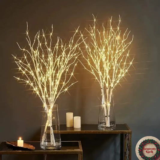 ✨ Świecąca Gałązka Brzozowa LED – Stwórz Magiczny Klimat! 🌿