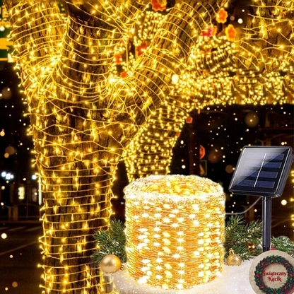 ✨ Solarne Lampki Ogrodowe "Druciki" LED – Wodoodporne & Magiczne! 🌟