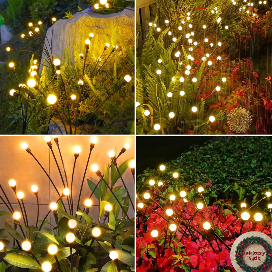 ✨ Magiczne Solarne "Świetliki" Ogrodowe ✨