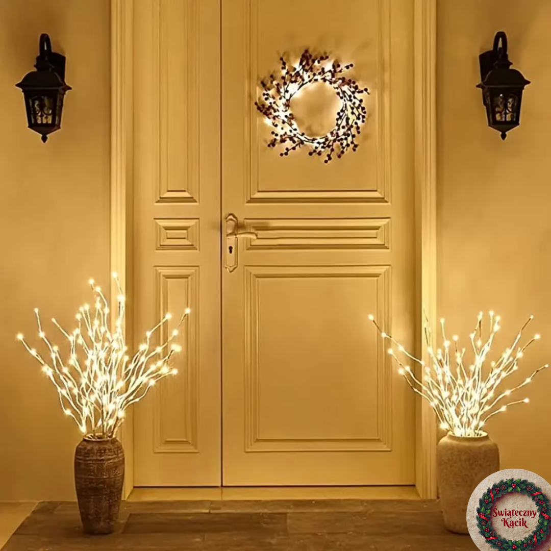 ✨ Świecąca Gałązka Brzozowa LED – Stwórz Magiczny Klimat! 🌿