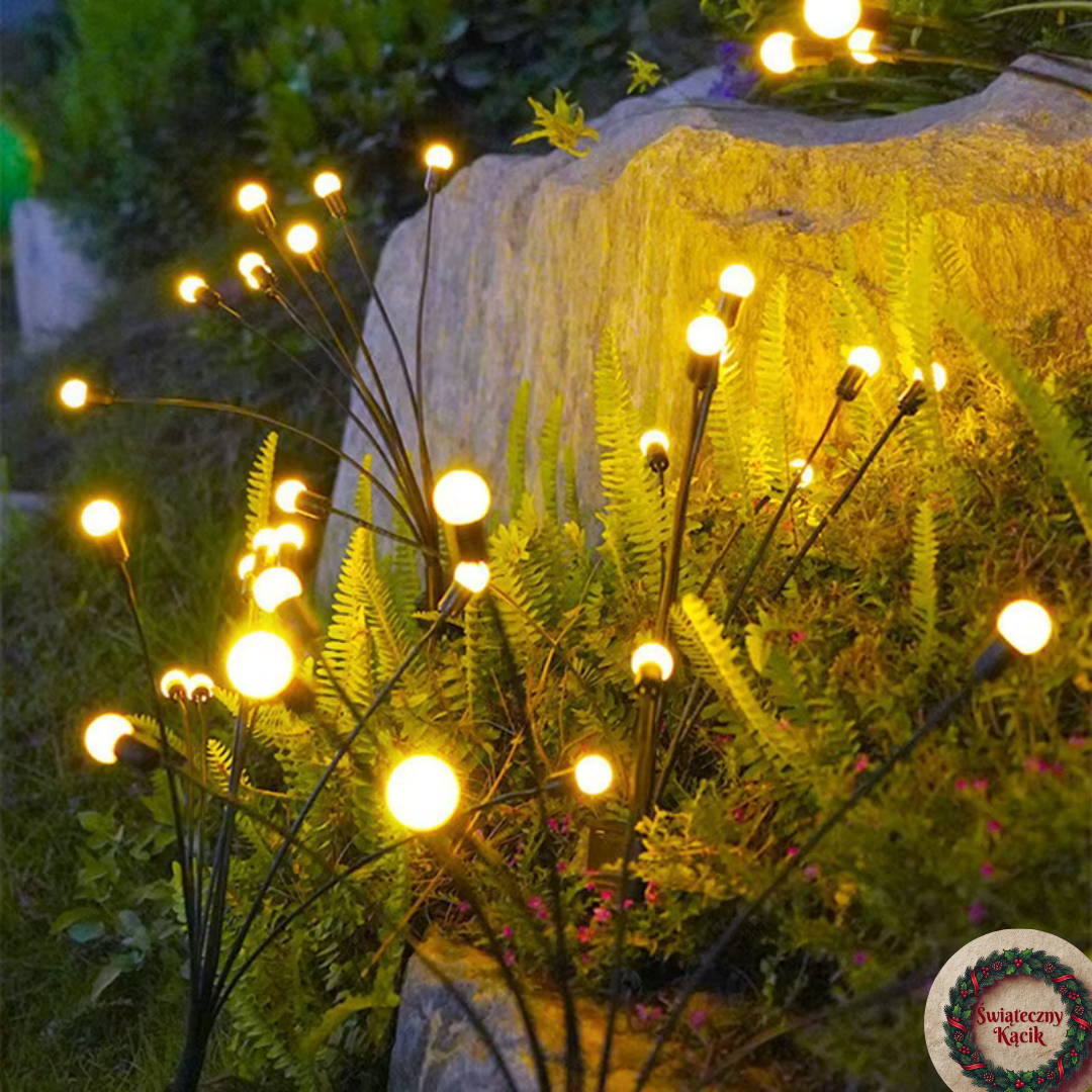 ✨ Magiczne Solarne "Świetliki" Ogrodowe ✨