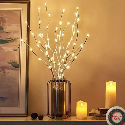 ✨ Świecąca Gałązka Brzozowa LED – Stwórz Magiczny Klimat! 🌿