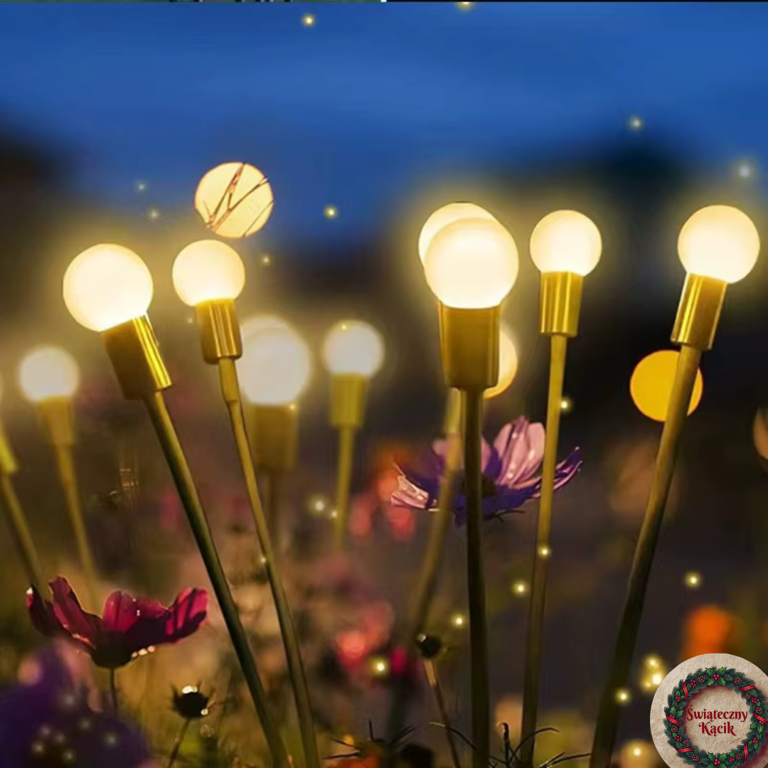 ✨ Magiczne Solarne "Świetliki" Ogrodowe ✨