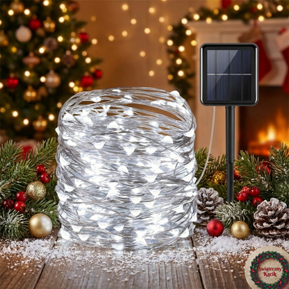 ✨ Solarne Lampki Ogrodowe "Druciki" LED – Wodoodporne & Magiczne! 🌟